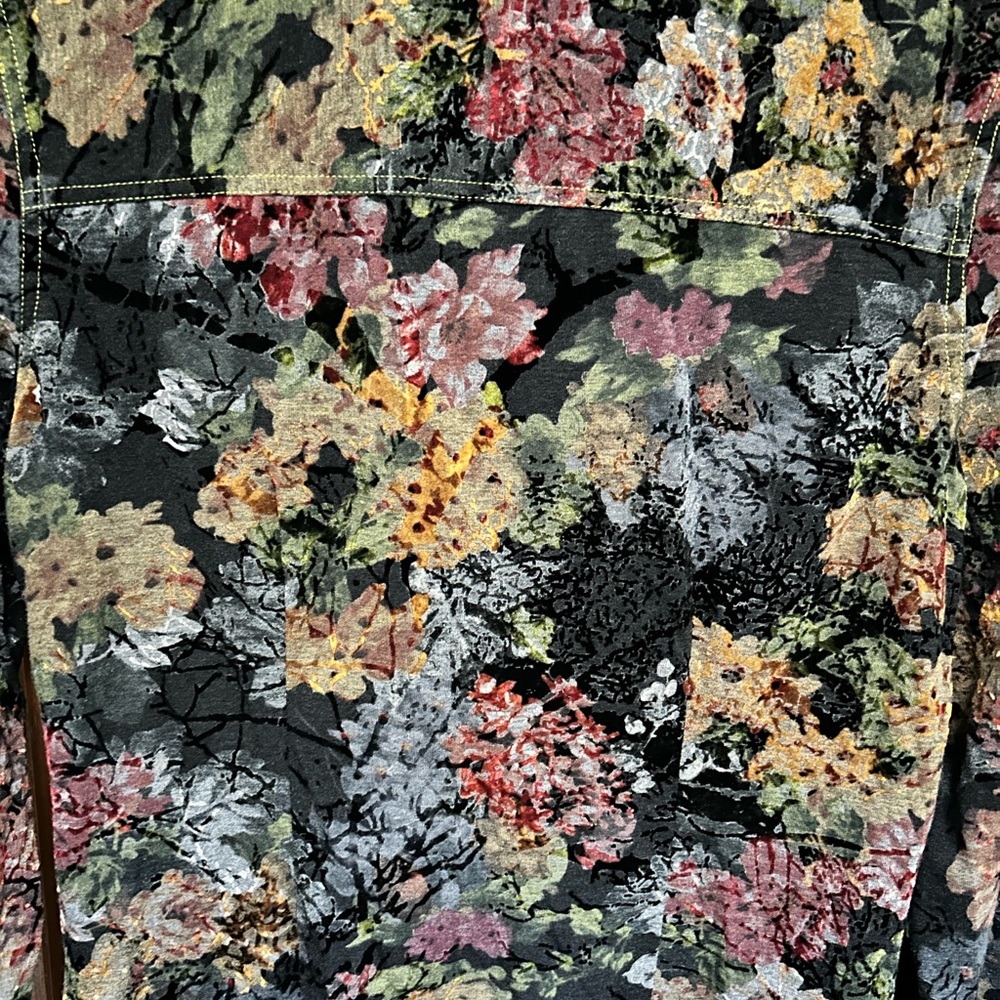 Georg Roth Pretty Jacquard Floral Print Shirt. Size XS - Picture 5 of 6